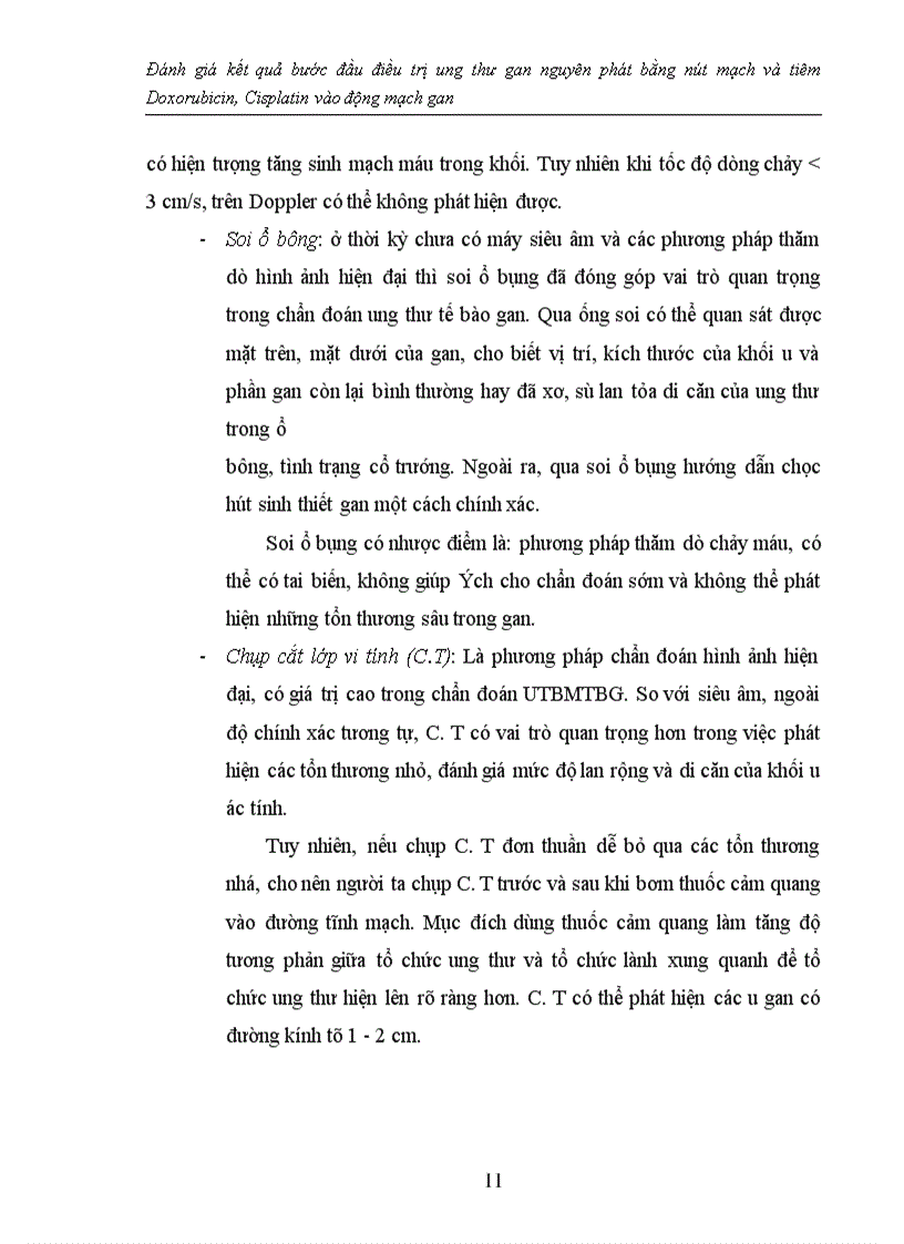 image for page Đánh giá kết quả bước đầu điều trị ung thư gan nguyên phát bằng nút mạch và tiêm Doxorubicin Cisplatin vào động mạch gan 1