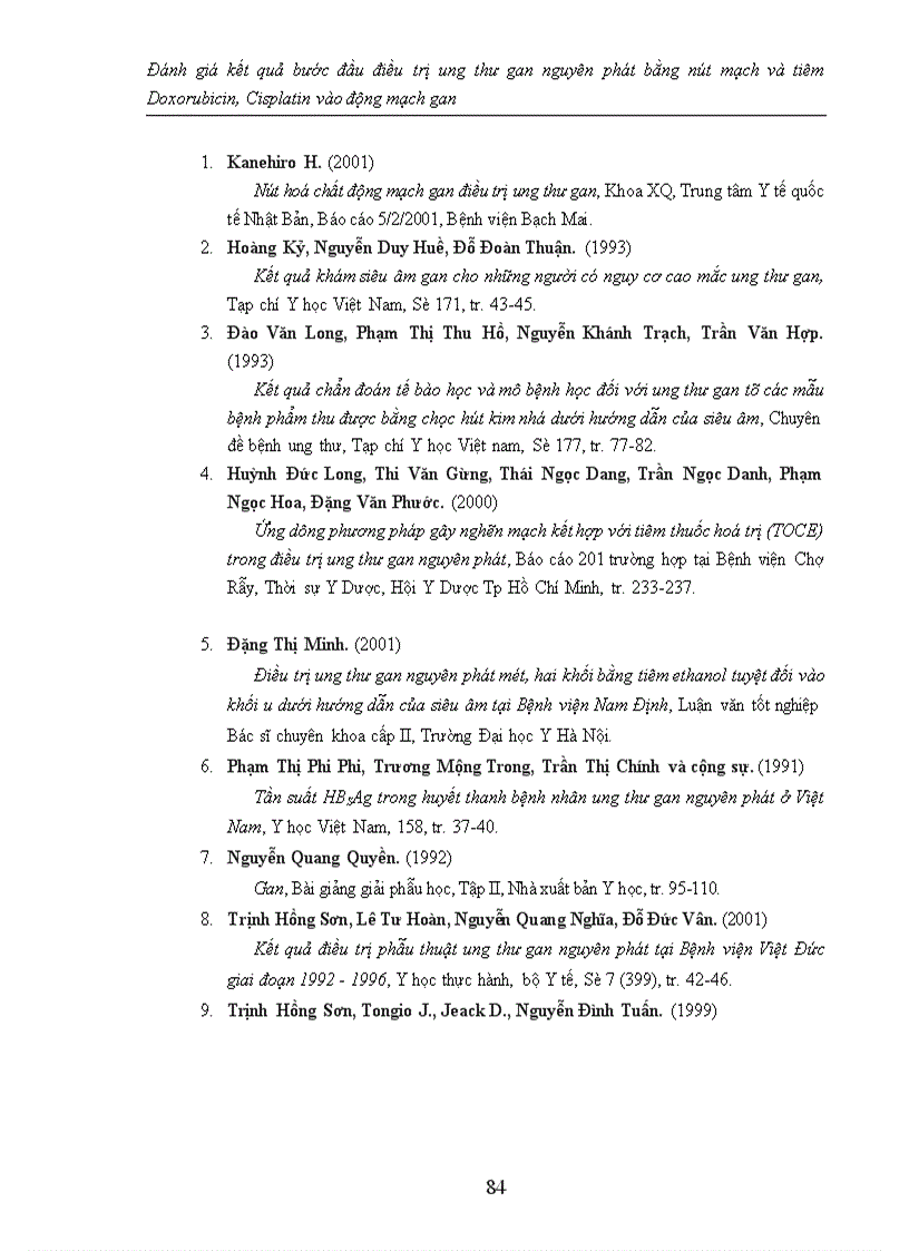 image for page Đánh giá kết quả bước đầu điều trị ung thư gan nguyên phát bằng nút mạch và tiêm Doxorubicin Cisplatin vào động mạch gan 1