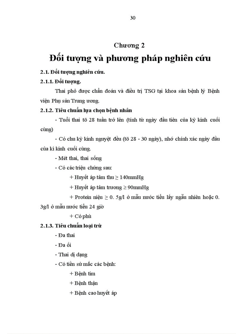 image for page nghiên cứu giá trị tiên đoán tình trạng thai của một số thăm dò trên bệnh nhân tiền sản giật tại bvpstw 1