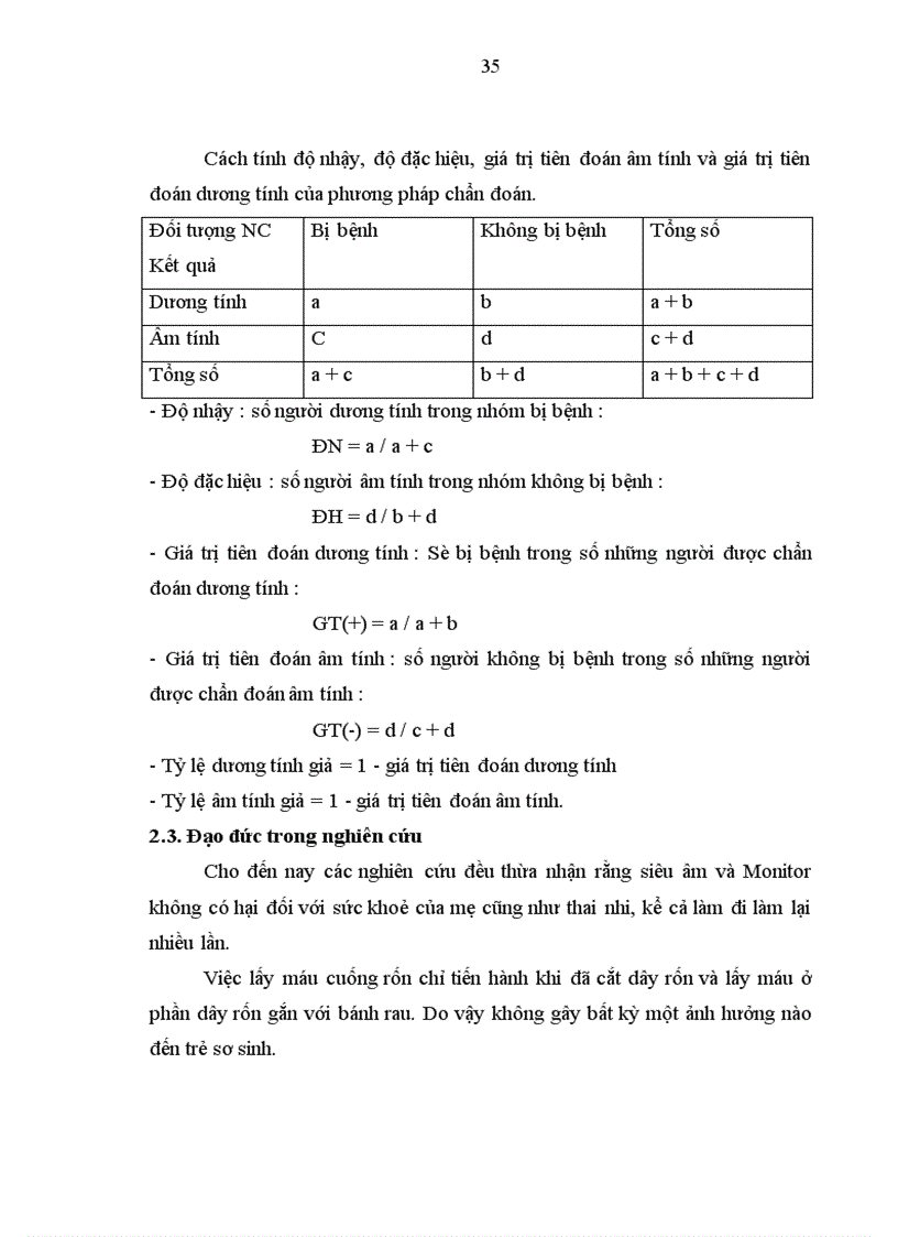 image for page nghiên cứu giá trị tiên đoán tình trạng thai của một số thăm dò trên bệnh nhân tiền sản giật tại bvpstw 1