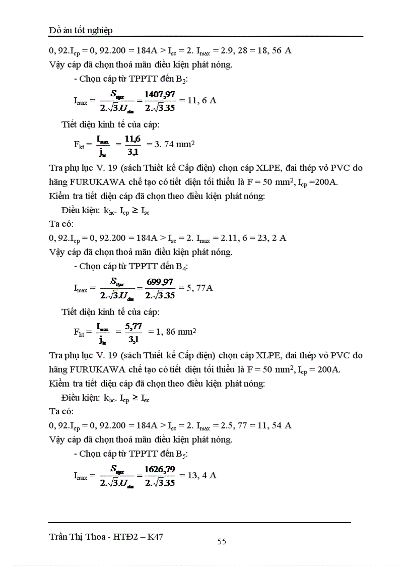 image for page Thiết kế mạng điện hạ áp cho phân xưởng sửa chữa cơ khí