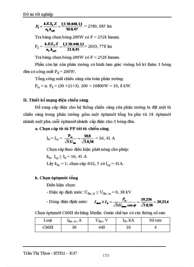 image for page Thiết kế mạng điện hạ áp cho phân xưởng sửa chữa cơ khí