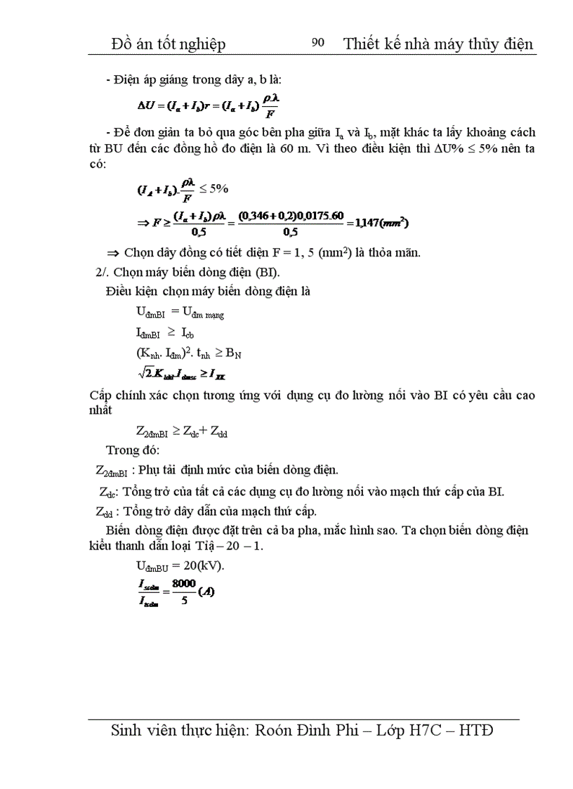image for page Thiết kế nhà máy thuỷ điện