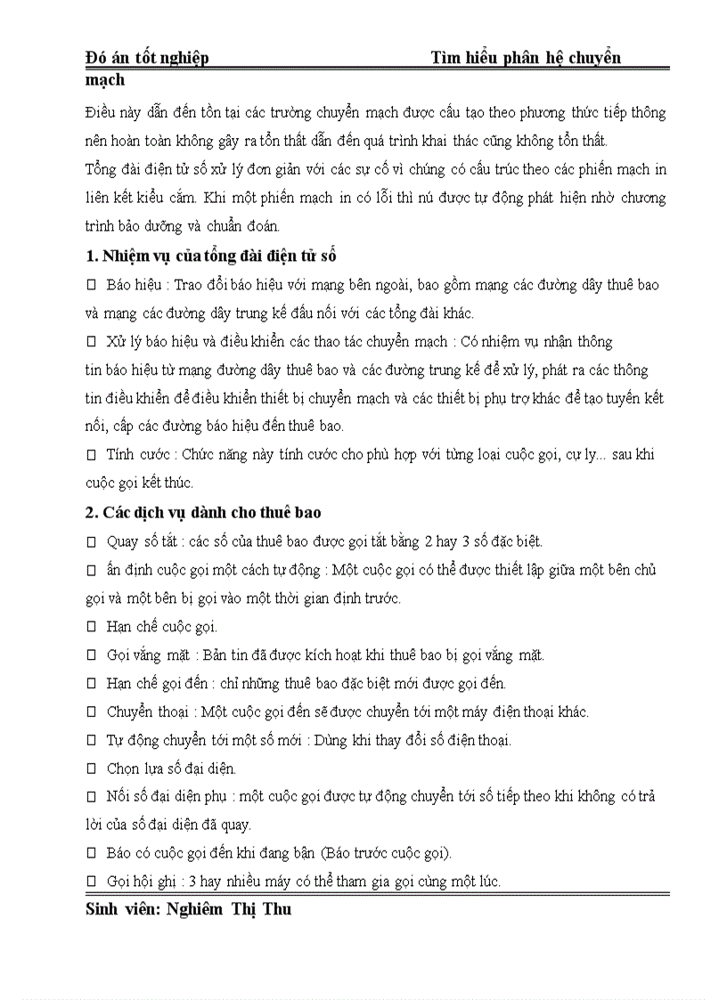 image for page Tìm hiểu phân hệ chuyển mạch