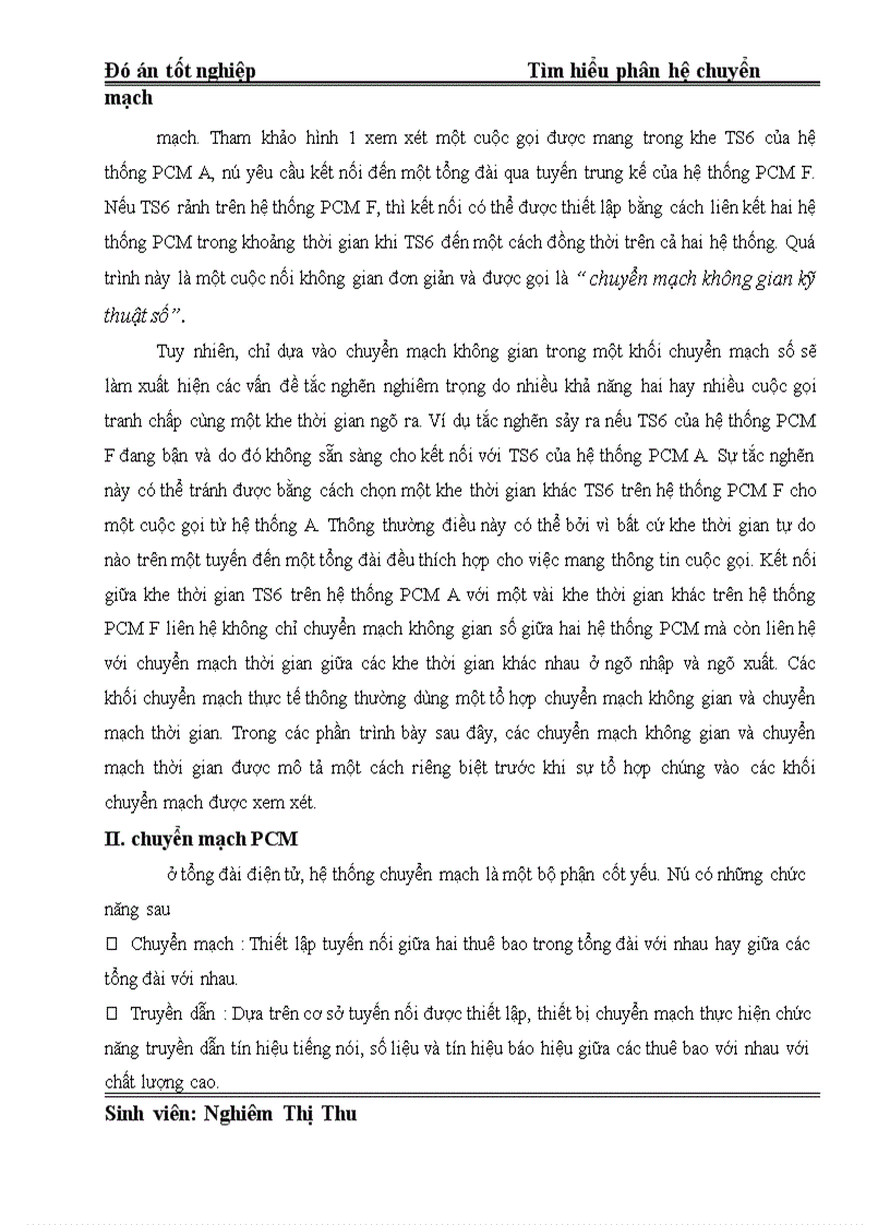 image for page Tìm hiểu phân hệ chuyển mạch