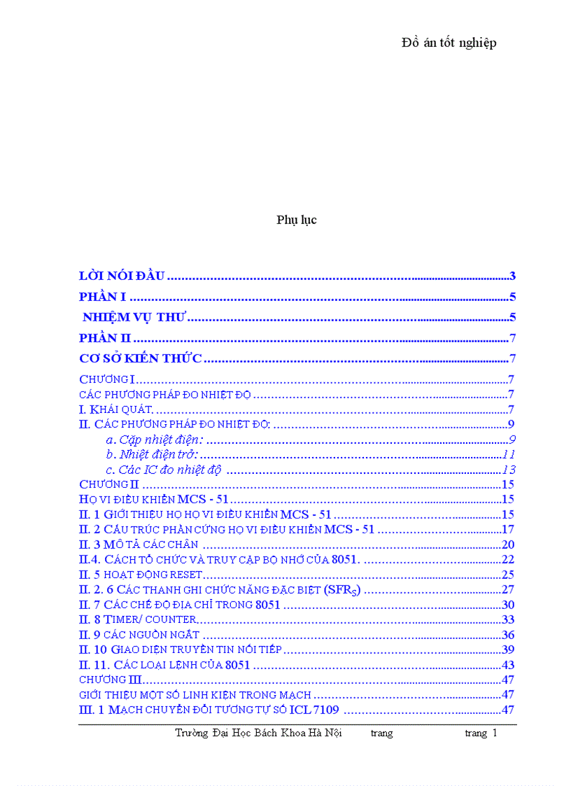 image for page Thiết kế mạch thu thập số liệu 8 kênh sử dụnghọ vi điều khiển MCS 51