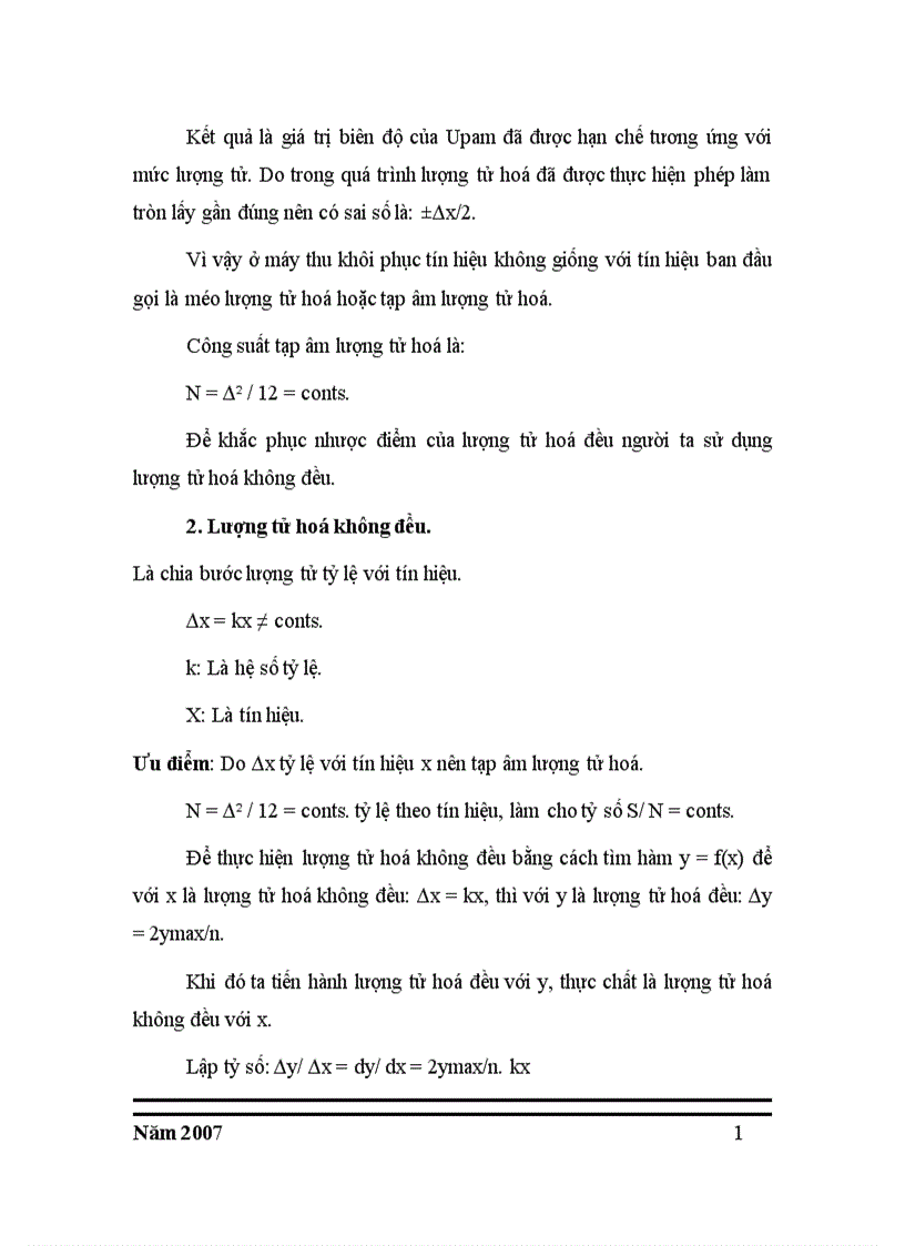 image for page Kỹ thuật điều chế xung mã pcm