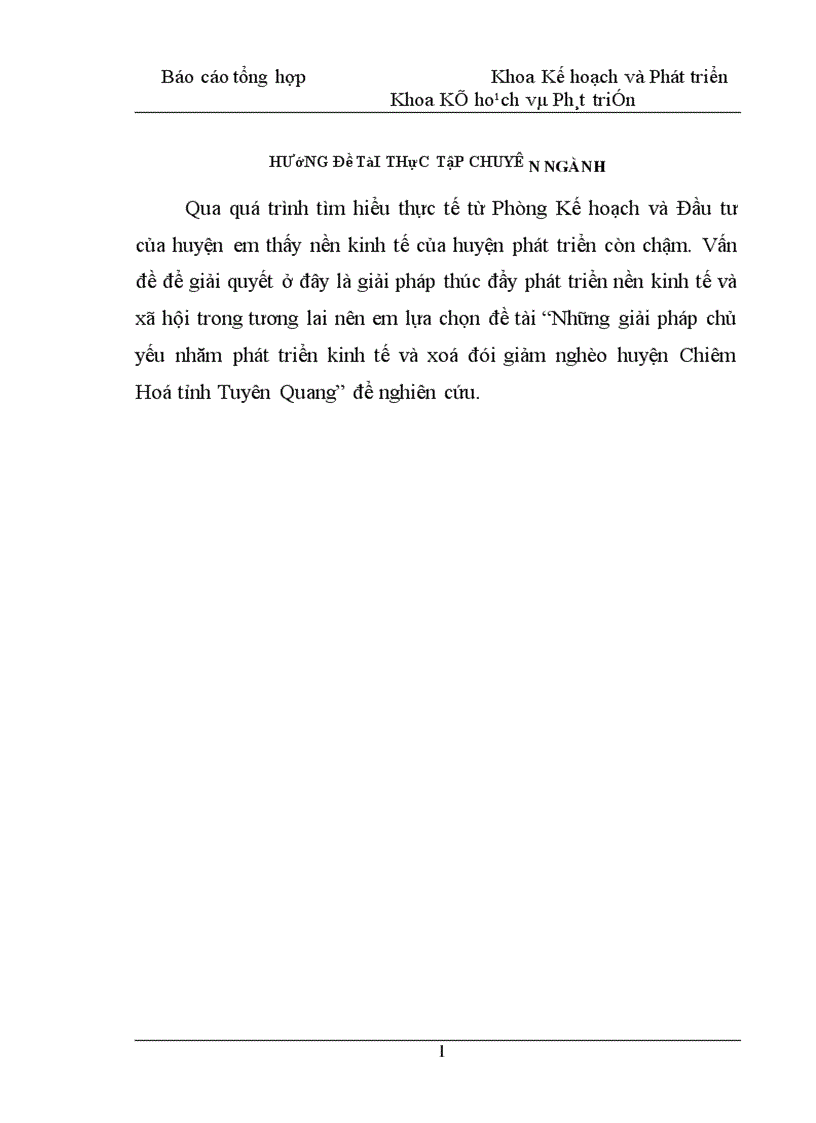 image for page Những giải pháp chủ yếu nhăm phát triển kinh tế và xoá đói giảm nghèo huyện Chiêm Hoá tỉnh Tuyên Quang