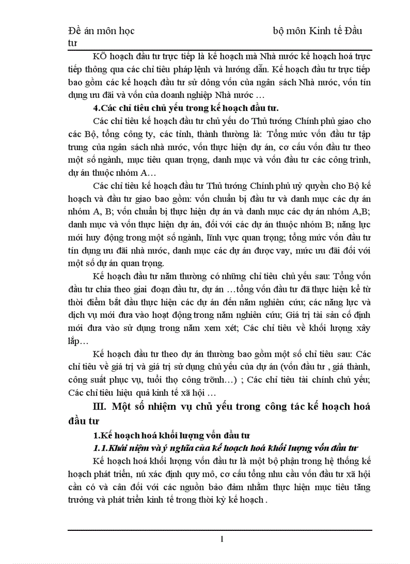 image for page Đề án môn học