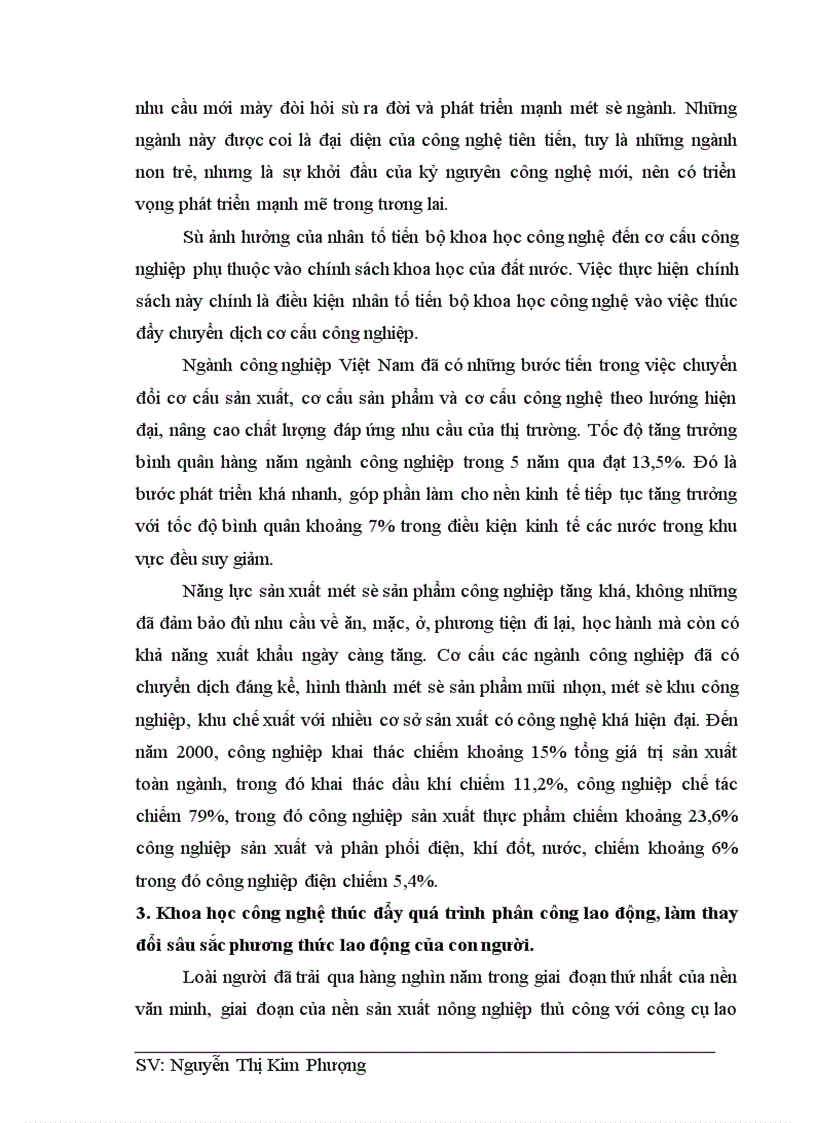 image for page Vai trò của khoa học công nghệ đối với sự phát triển công nghiệp việt nam