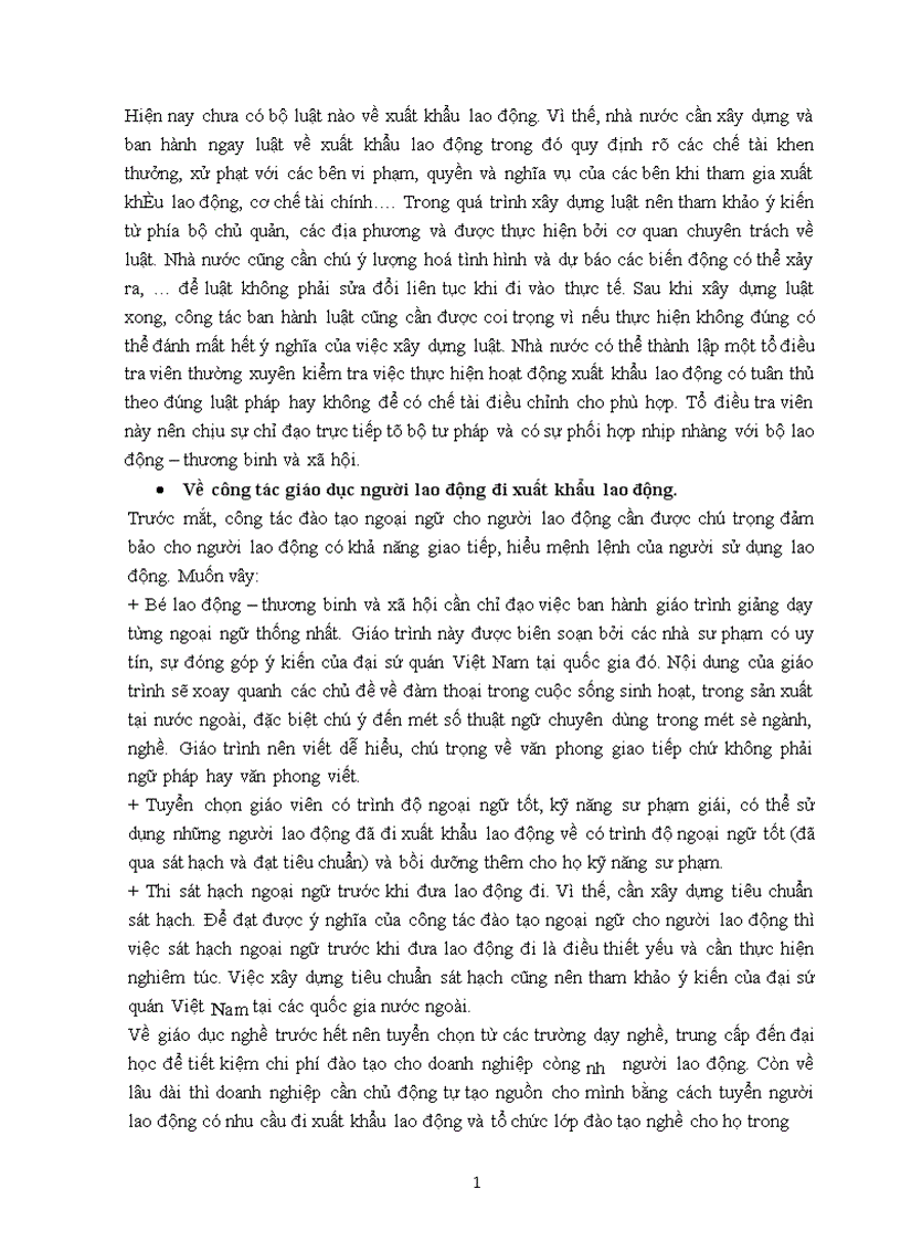 image for page Các giải pháp nhằm nâng cao hiệu quả của hoạt động xuất khẩu lao động