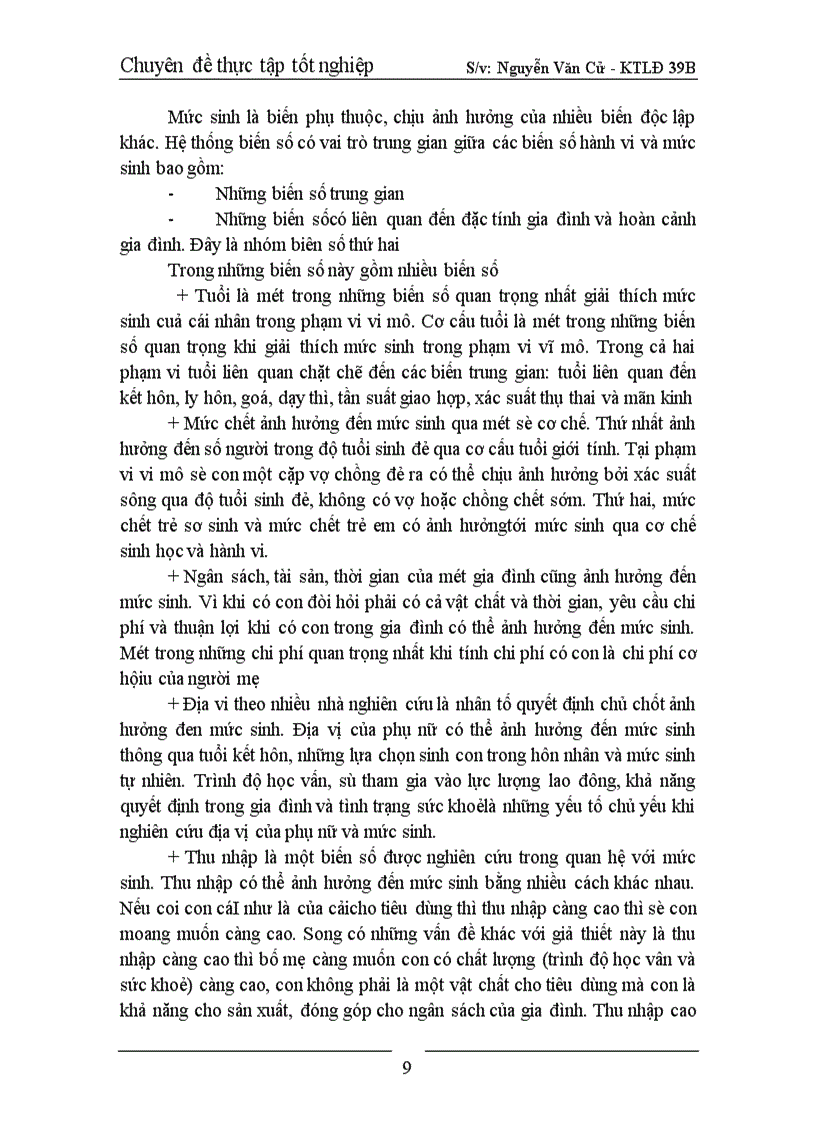 image for page Đánh giá về thực trang học vấn và mức sinh của tỉnh Thanh Hoá