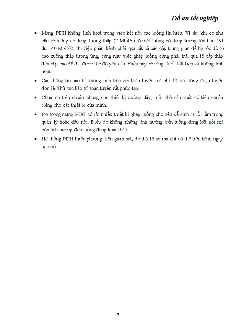 image for page Kỹ thuật truyền dẫn đồng bộ SDH ứng dụng kỹ thuật truyền dẫn SDH vào mạng cáp quang Hà Nội