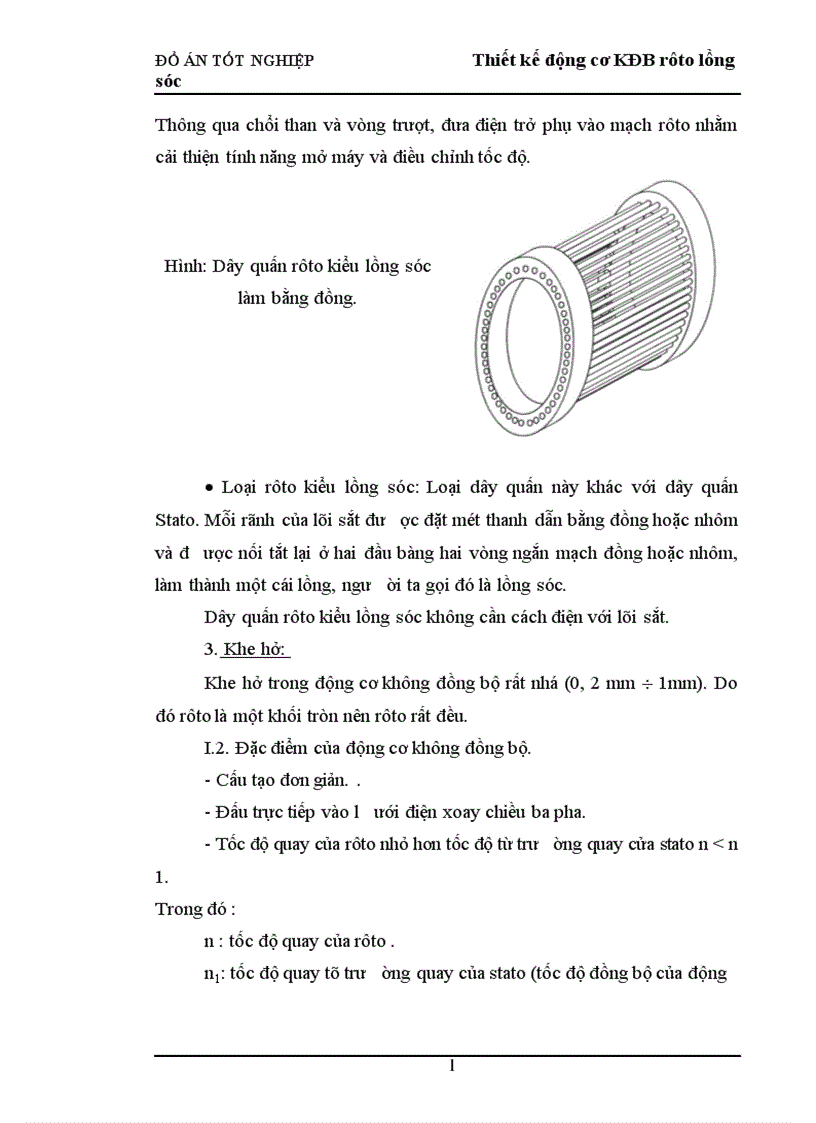 image for page Thiết kế động cơ KĐB rôto lồng sóc