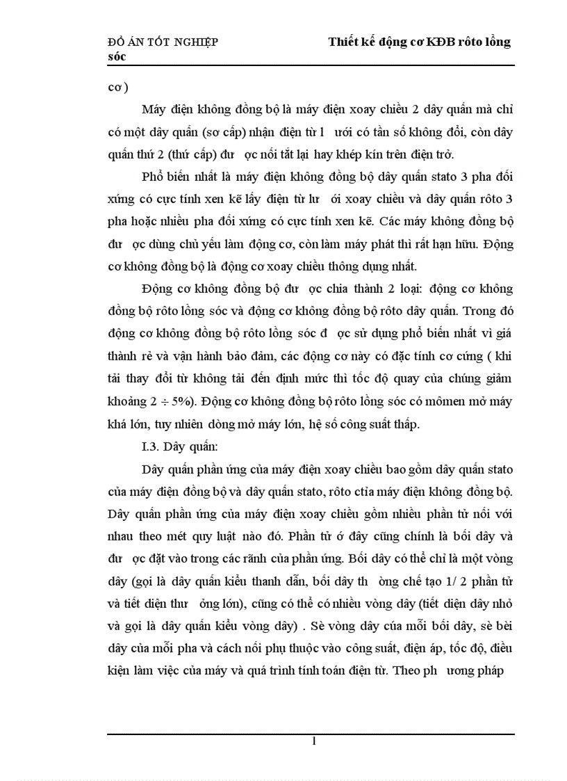 image for page Thiết kế động cơ KĐB rôto lồng sóc