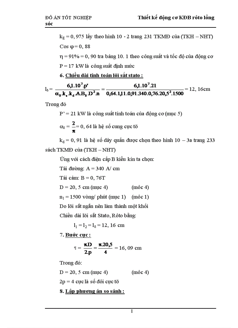 image for page Thiết kế động cơ KĐB rôto lồng sóc
