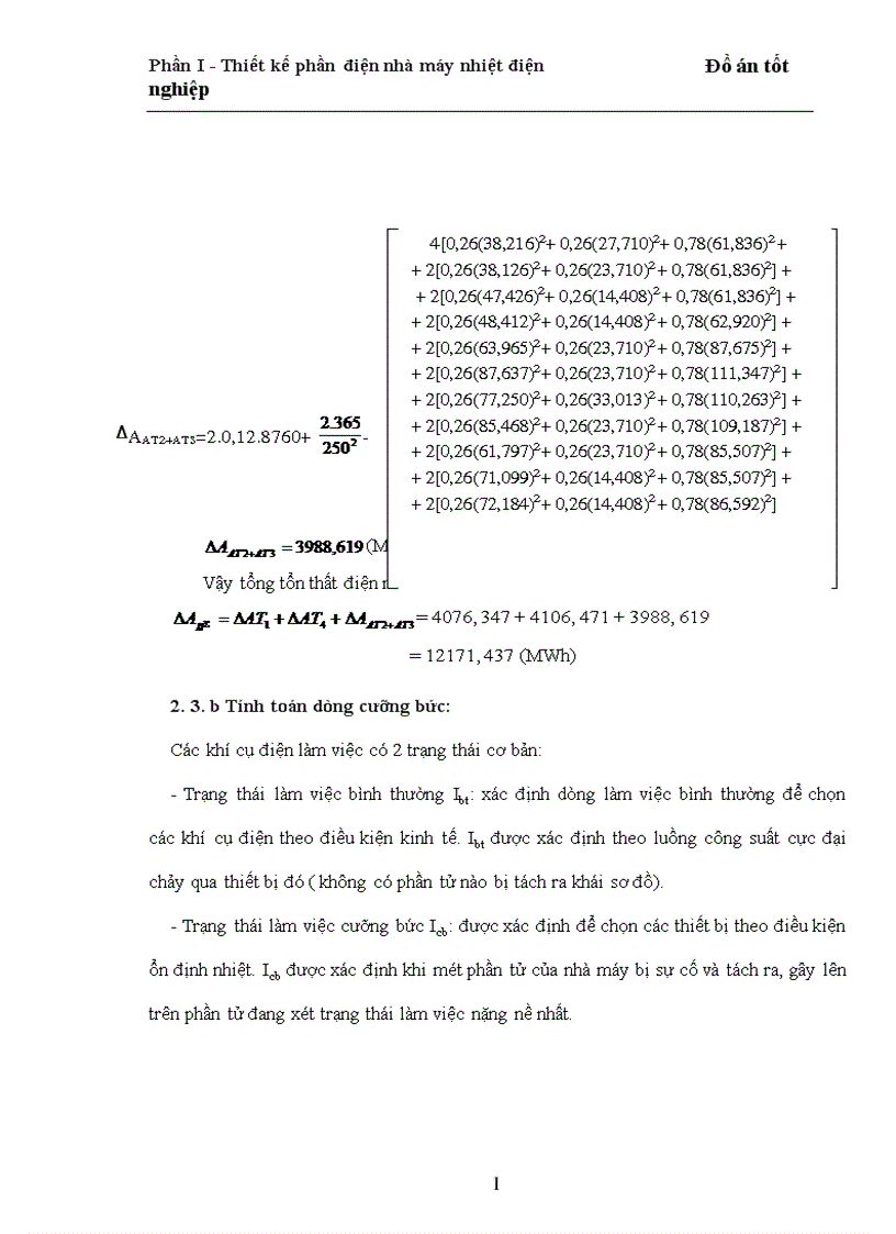 image for page Thiết kế phần điện nhà máy nhiệt điện