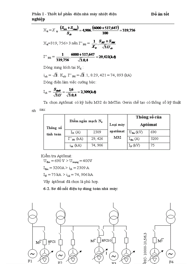 image for page Thiết kế phần điện nhà máy nhiệt điện