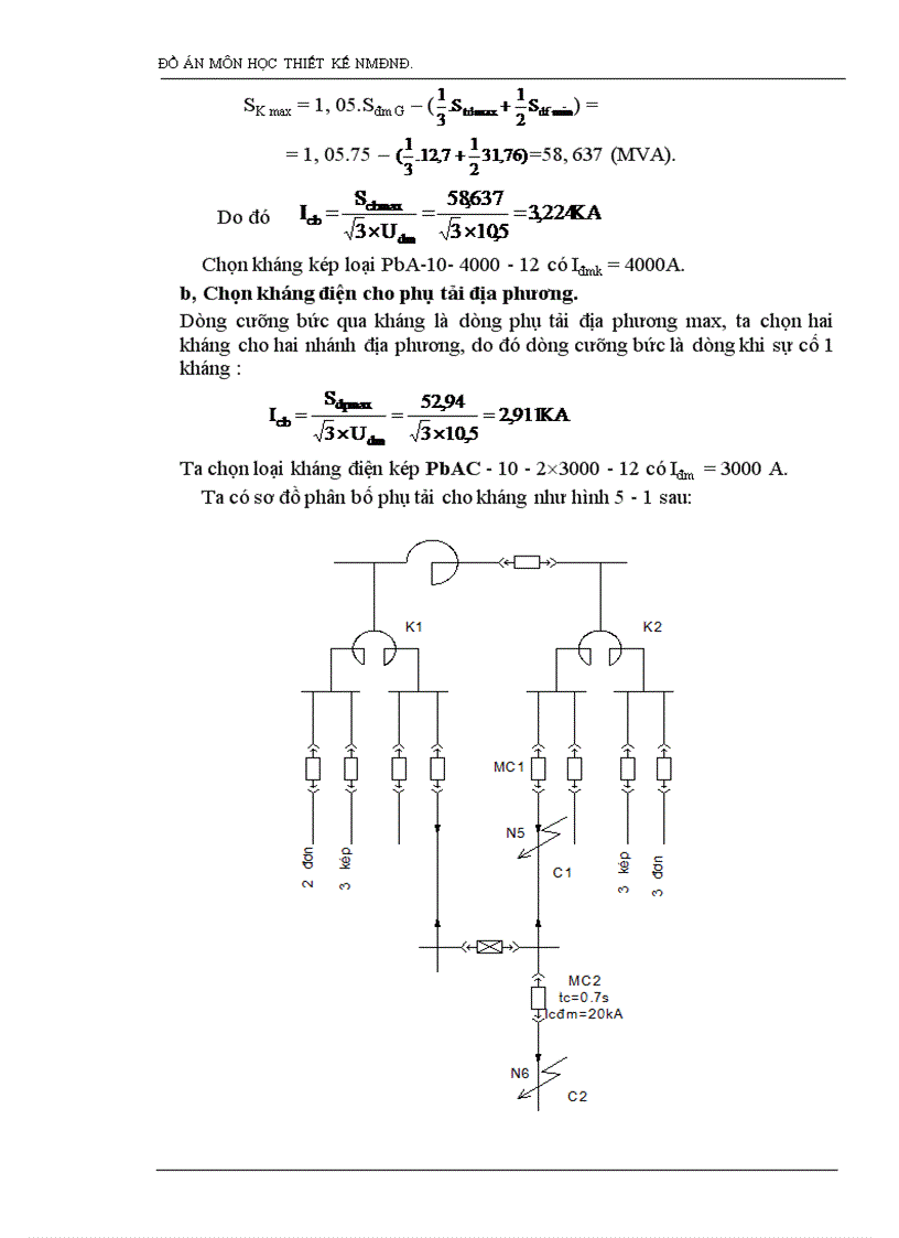 image for page Tính toán phụ tải và cân bằng công suất