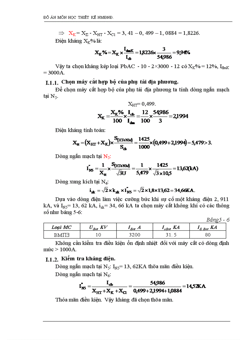 image for page Tính toán phụ tải và cân bằng công suất
