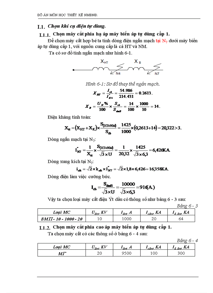 image for page Tính toán phụ tải và cân bằng công suất