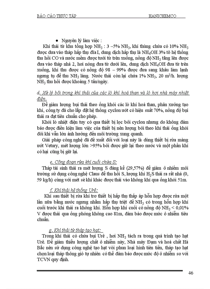 image for page công nghệ sản xuất urê đi từ khí hóa than