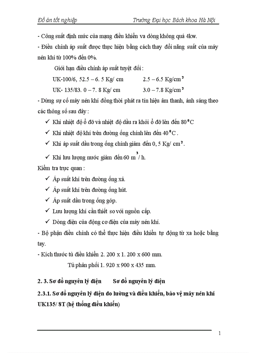 image for page Nâng cấp hệ thống đo lường và điều khiển máy nén khí UK135 8T nhà máy xi măng Bỉm Sơn