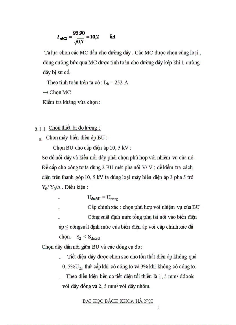 image for page Phần điện trong nhà máy điện và tram biến áp 1