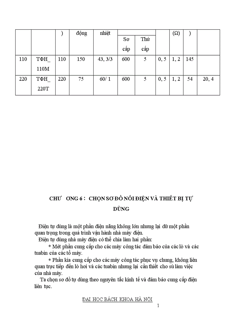 image for page Phần điện trong nhà máy điện và tram biến áp 1