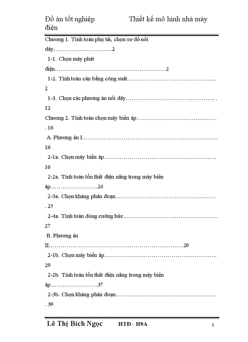 image for page Thiết kế mô hình nhà máy điện