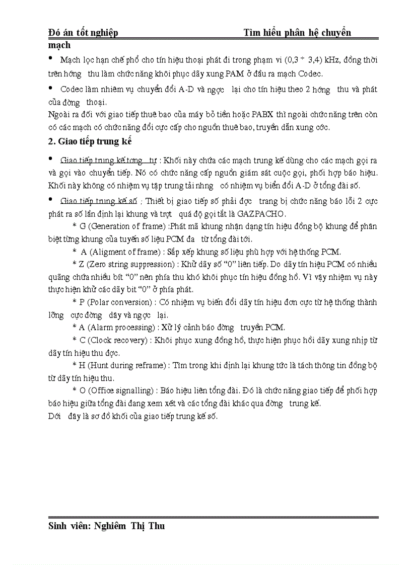 image for page Đó án Tìm hiểu phân hệ chuyển mạch