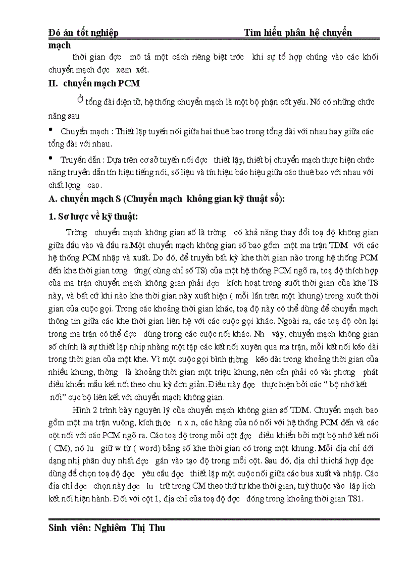 image for page Đó án Tìm hiểu phân hệ chuyển mạch