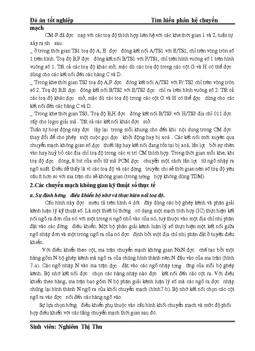 image for page Đó án Tìm hiểu phân hệ chuyển mạch