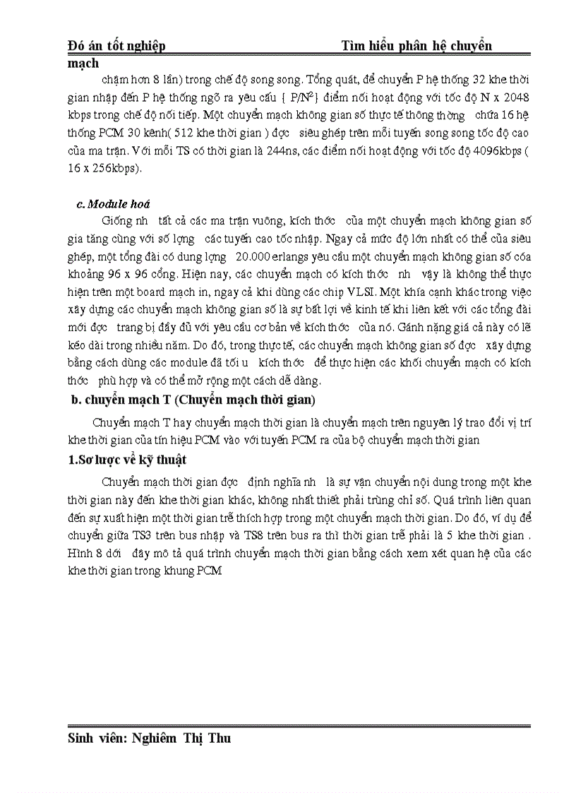 image for page Đó án Tìm hiểu phân hệ chuyển mạch