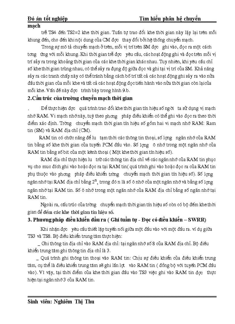 image for page Đó án Tìm hiểu phân hệ chuyển mạch