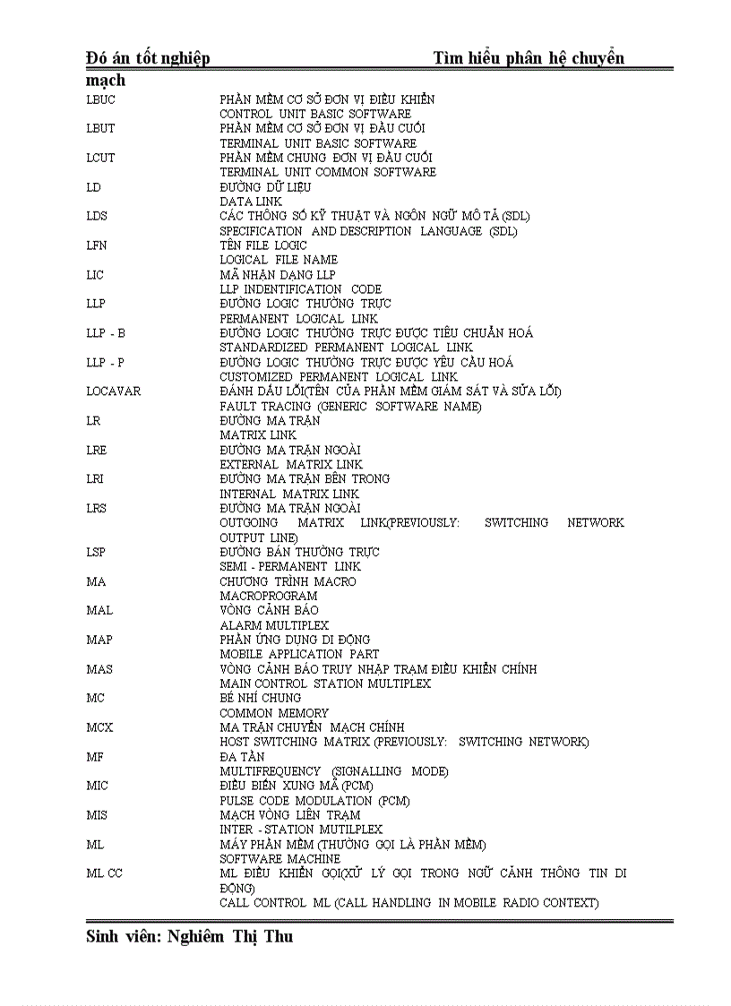 image for page Đó án Tìm hiểu phân hệ chuyển mạch