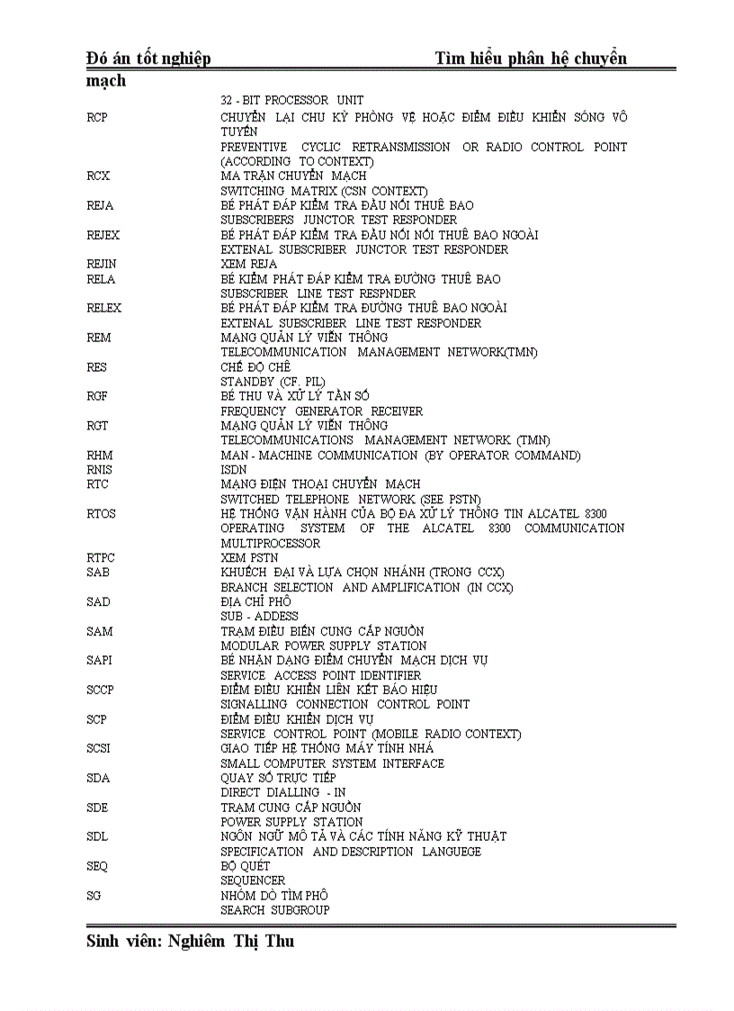 image for page Đó án Tìm hiểu phân hệ chuyển mạch