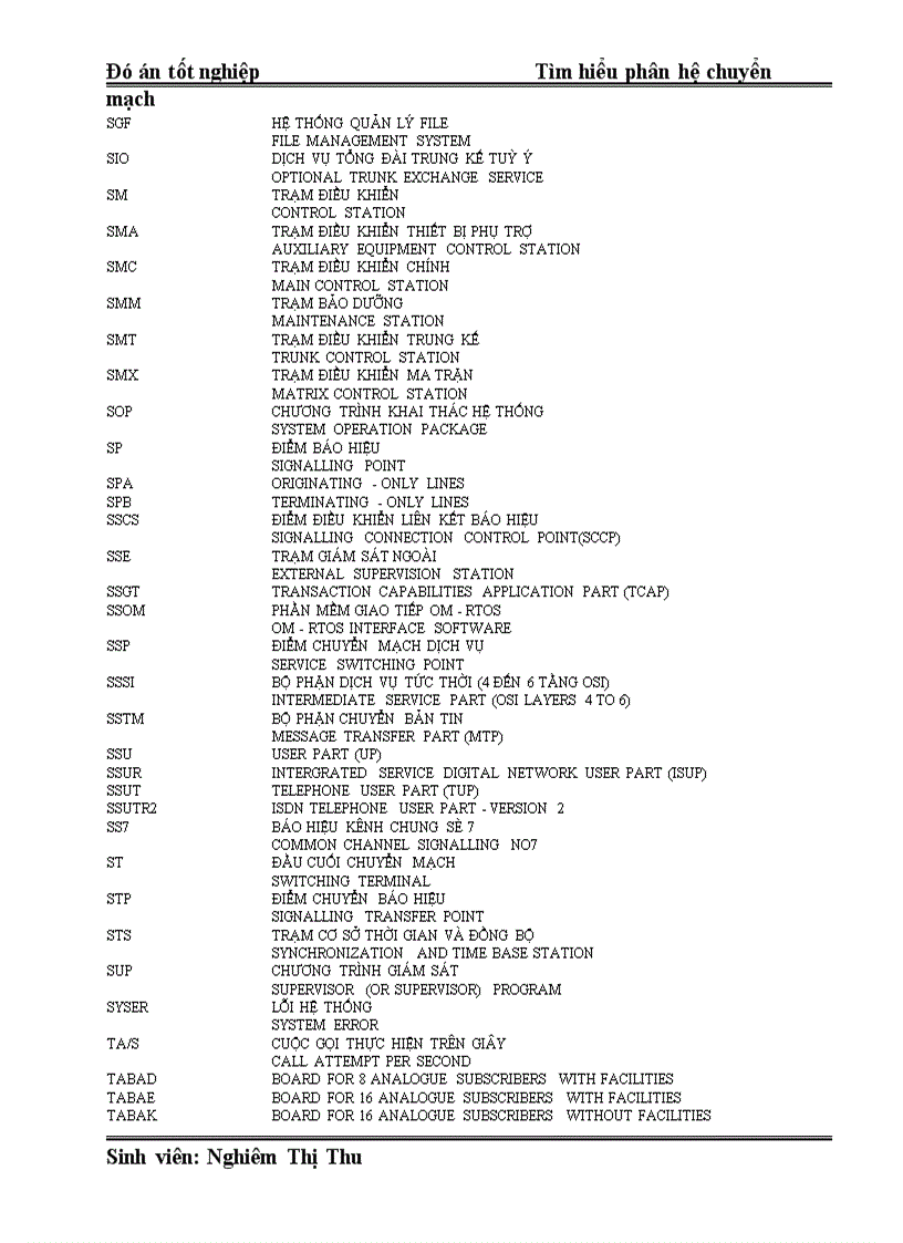 image for page Đó án Tìm hiểu phân hệ chuyển mạch