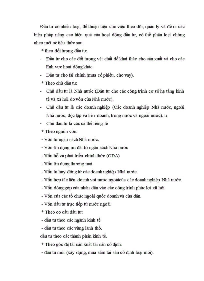 image for page Dự án đầu tư và phân tích dự án đầu tư