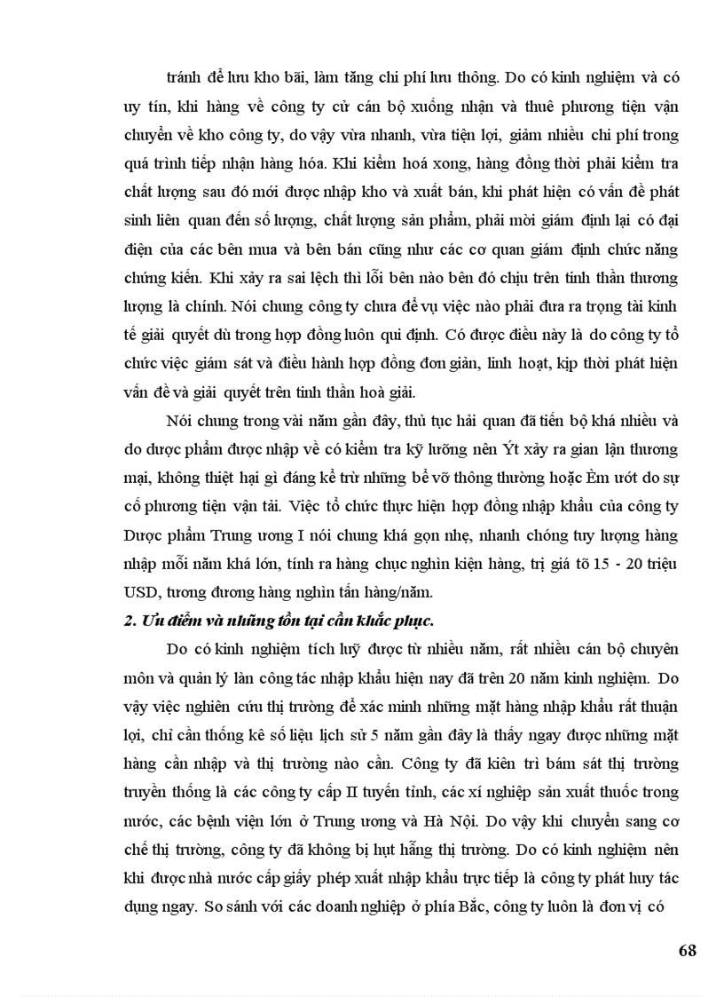 image for page Hoàn thiện việc ký kết và thực hiện hợp đồng nhập khẩu tại công ty Dược phẩm Trung ương I