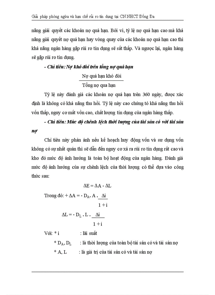 image for page Giải pháp hạn chế rủi ro tín dụng tại Chi nhánh Ngân hàng Công Thương khu vực Đống Đa