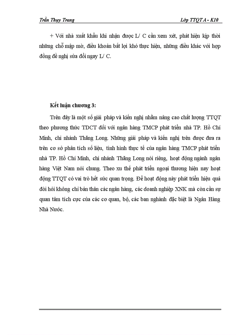 image for page Giải pháp hoàn thiện và nâng cao chất lượng thanh toán quốc tế theo phương thức tín dụng chứng từ tại ngân hàng TMCP phát triển nhà TP Hồ Chí Minh chi nhánh Thăng