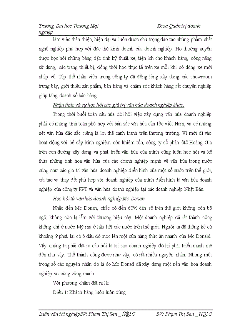 image for page xây dựng và phát triển văn hóa doanh nghiệp của công ty cổ phần ô tô Hoàng Gia