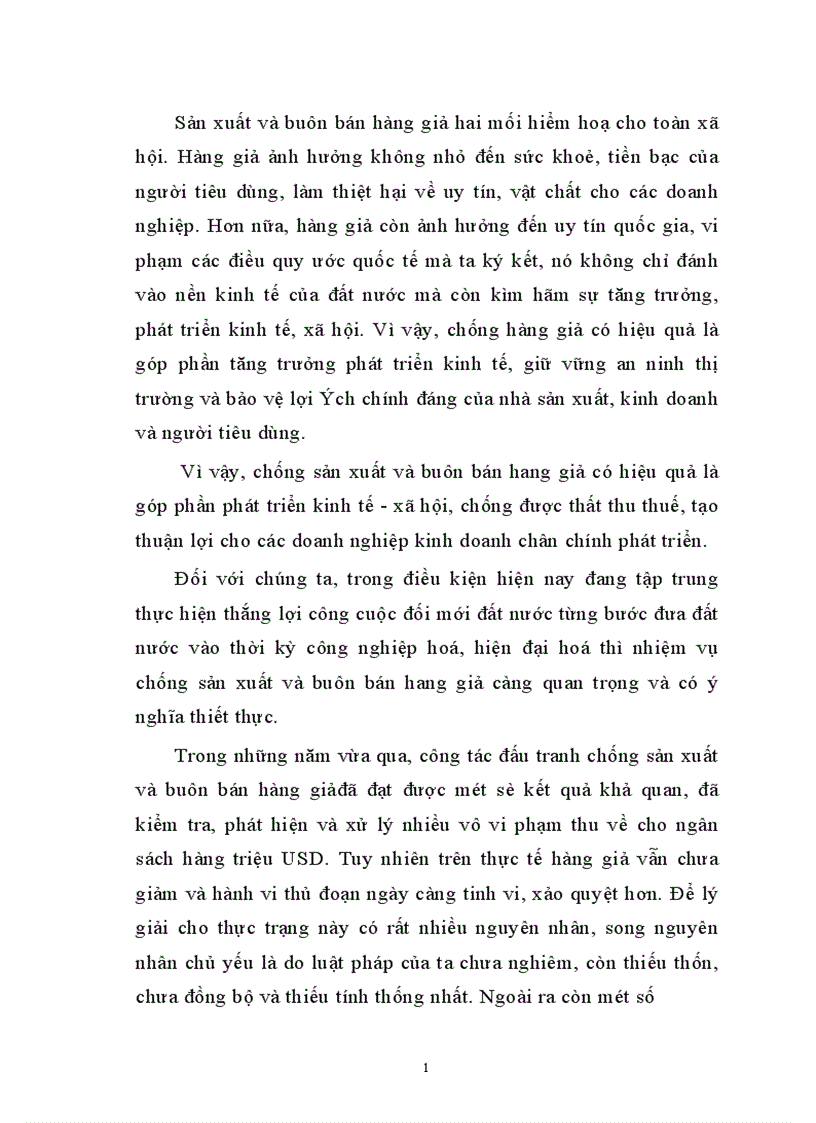 image for page Thực trạng nạn sản xuất và buôn bán hàng giả ở Việt Nam thời gian qua