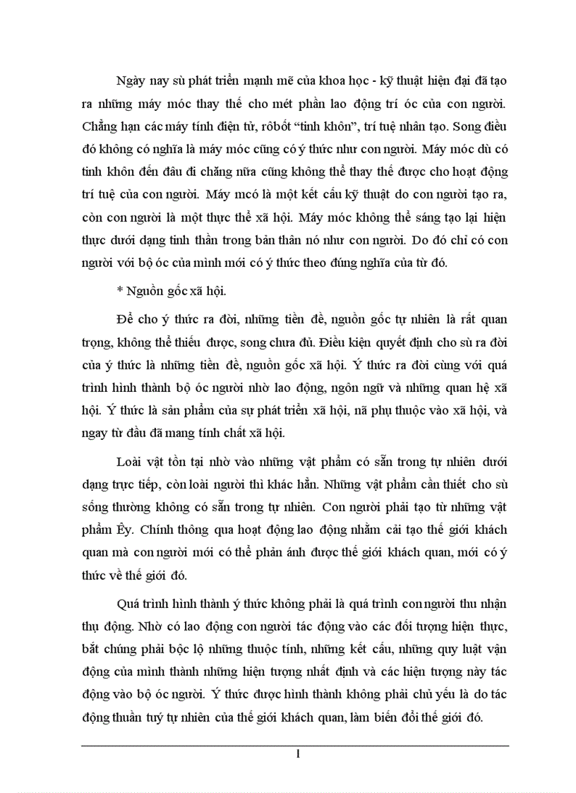 image for page ý thức và vai trò của ý thức trong đời sống x hội