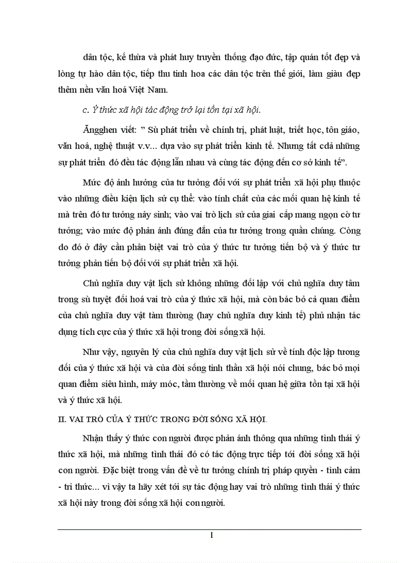 image for page ý thức và vai trò của ý thức trong đời sống x hội