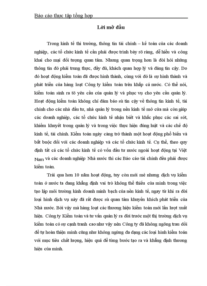 image for page Hoàn thiện kiểm toán quy trình cho vay trong kiểm toán tài chính tại các Ngân hàng thương mại Việt Nam do Công ty Kiểm toán và Tư vấn quản lý thực hiện