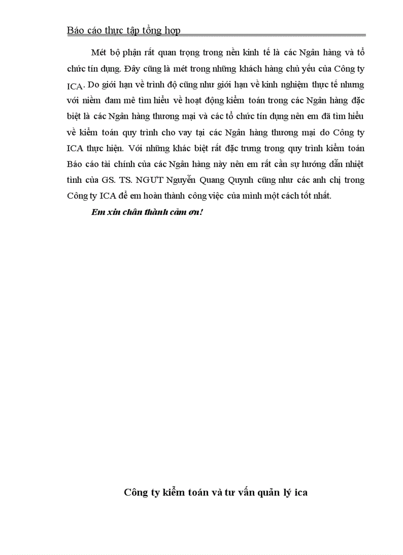 image for page Hoàn thiện kiểm toán quy trình cho vay trong kiểm toán tài chính tại các Ngân hàng thương mại Việt Nam do Công ty Kiểm toán và Tư vấn quản lý thực hiện