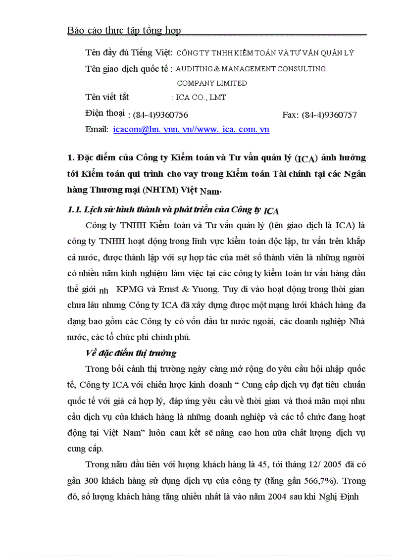 image for page Hoàn thiện kiểm toán quy trình cho vay trong kiểm toán tài chính tại các Ngân hàng thương mại Việt Nam do Công ty Kiểm toán và Tư vấn quản lý thực hiện