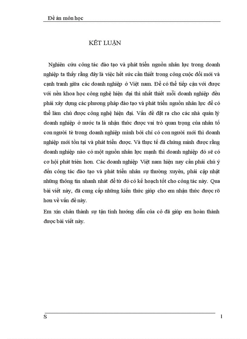 image for page Thực trạng đào tạo và phát triển nguồn nhân lực trong doanh nghiệp Việt nam